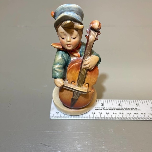 VTG " Sweet Music " Goebel Hummel #186 Boy W/cello - Picture 10 of 10